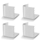 4PCS Fitted Bed Sheet Holder Straps and Fastener Clips