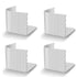 4PCS Fitted Bed Sheet Holder Straps and Fastener Clips