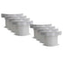 8PCS Lock Bed Sheet Holders, Fitted Sheet Straps for Tight Fit