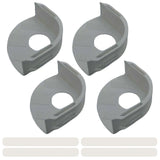 4PCS Bed Sheet Clips, Easy Install Mattress Grippers, Universal Fit