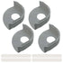 4PCS Bed Sheet Clips, Easy Install Mattress Grippers, Universal Fit