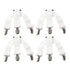 4PCS Bed Sheet Holder Straps, Elastic Fasteners for Mattress & Blankets
