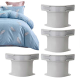 4PCS Non-Slip Bed Sheet Clips, Anti-Slip Quilt Fixing Tools