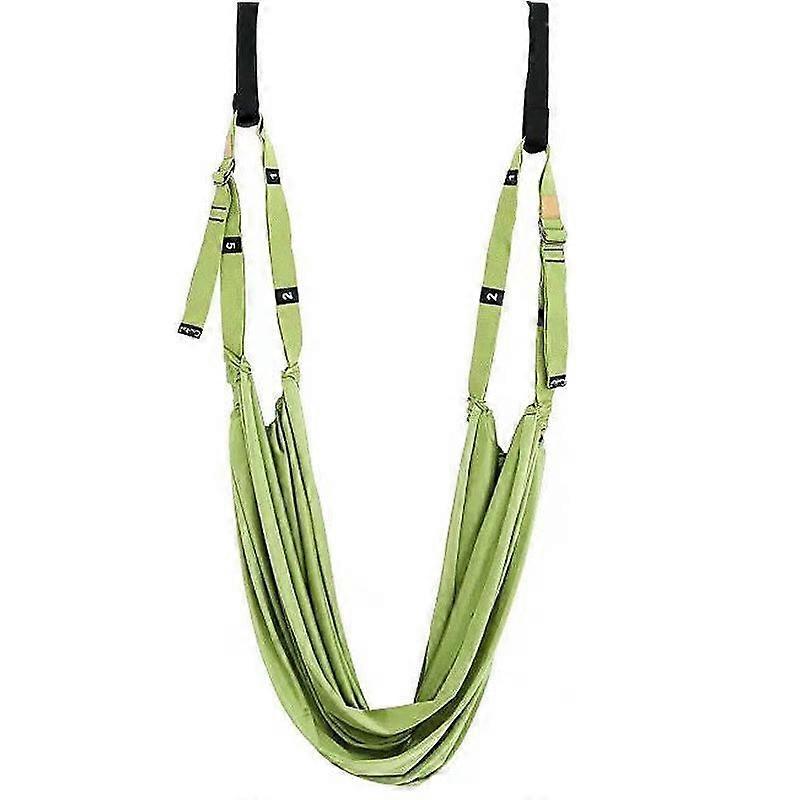 Green Aerial Yoga Strap Anti-Gravity Hammock for Inversion & Flexibility