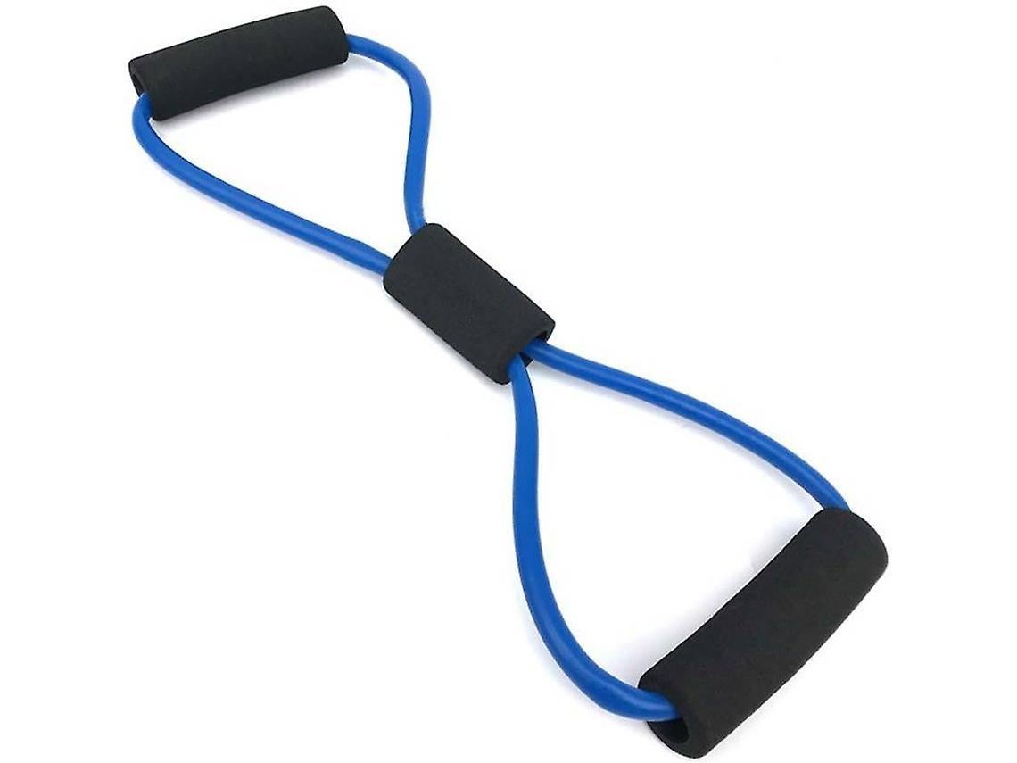 Blue Yoga Resistance Band for Home & Gym