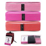 3pcs Resistance Loop Bands Set for Yoga & Fitness
