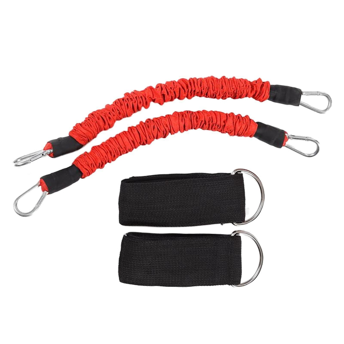 Red Resistance Bands Set for Leg Speed & Yoga Training