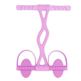 Pedal Resistance Belt Sit-Up Trainer for Yoga & Home Fitness