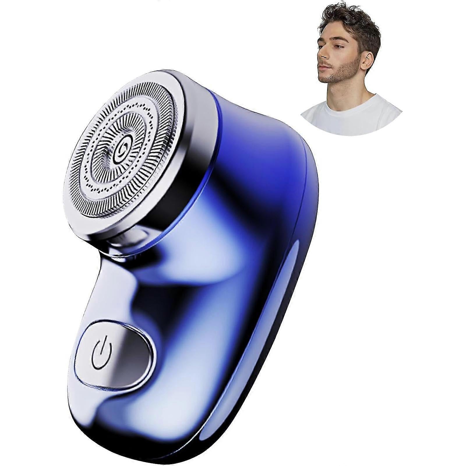 Mini Rechargeable Electric Shaver for Men, Compact Grooming Tool