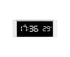 Digital Alarm Clock Precise 12/24 Hour Temperature Display Large Screen Smart LED Clock Bedside Digital Alarm Clock for Home-White