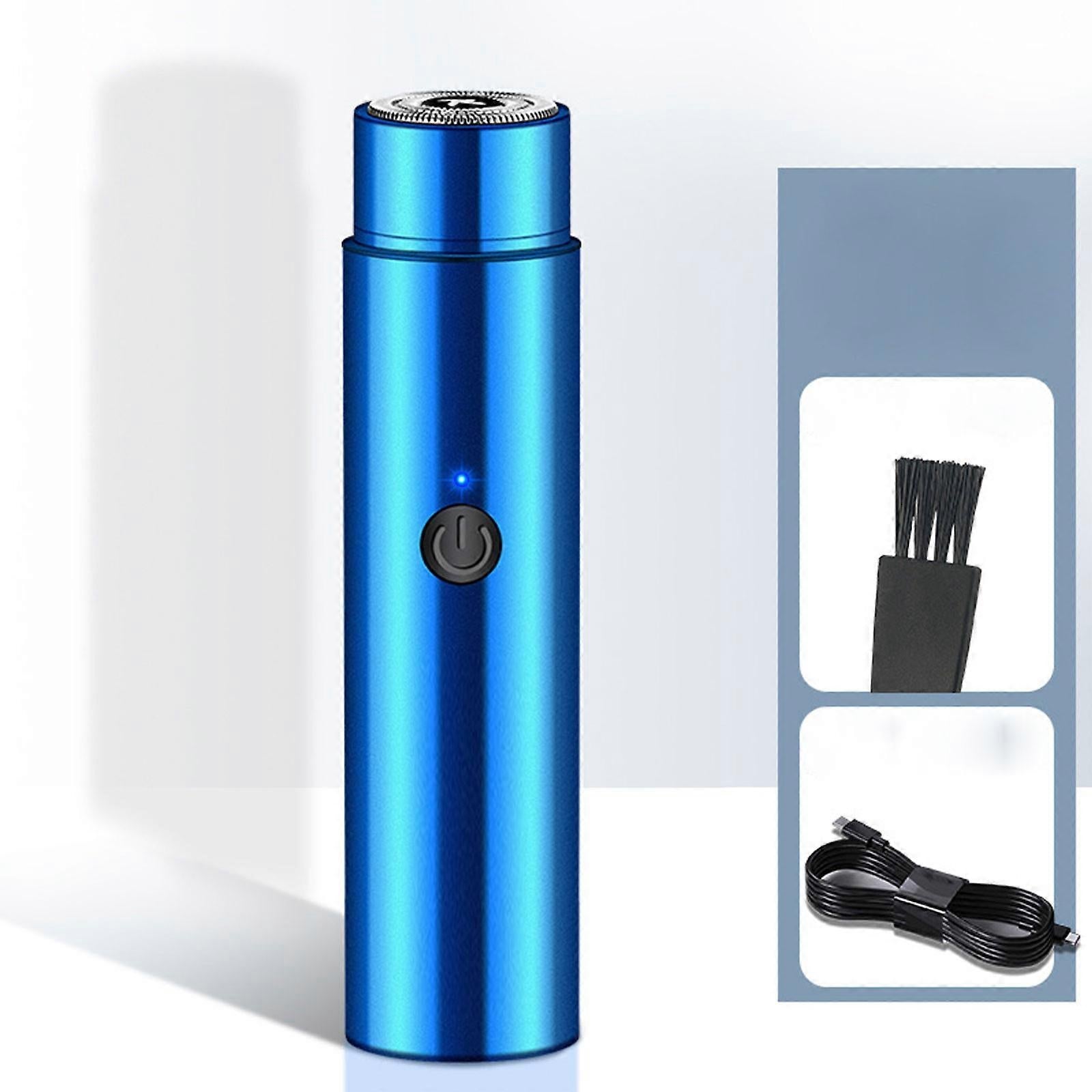 USB Rechargeable Mini Electric Shaver for Men, Portable Beard Razor