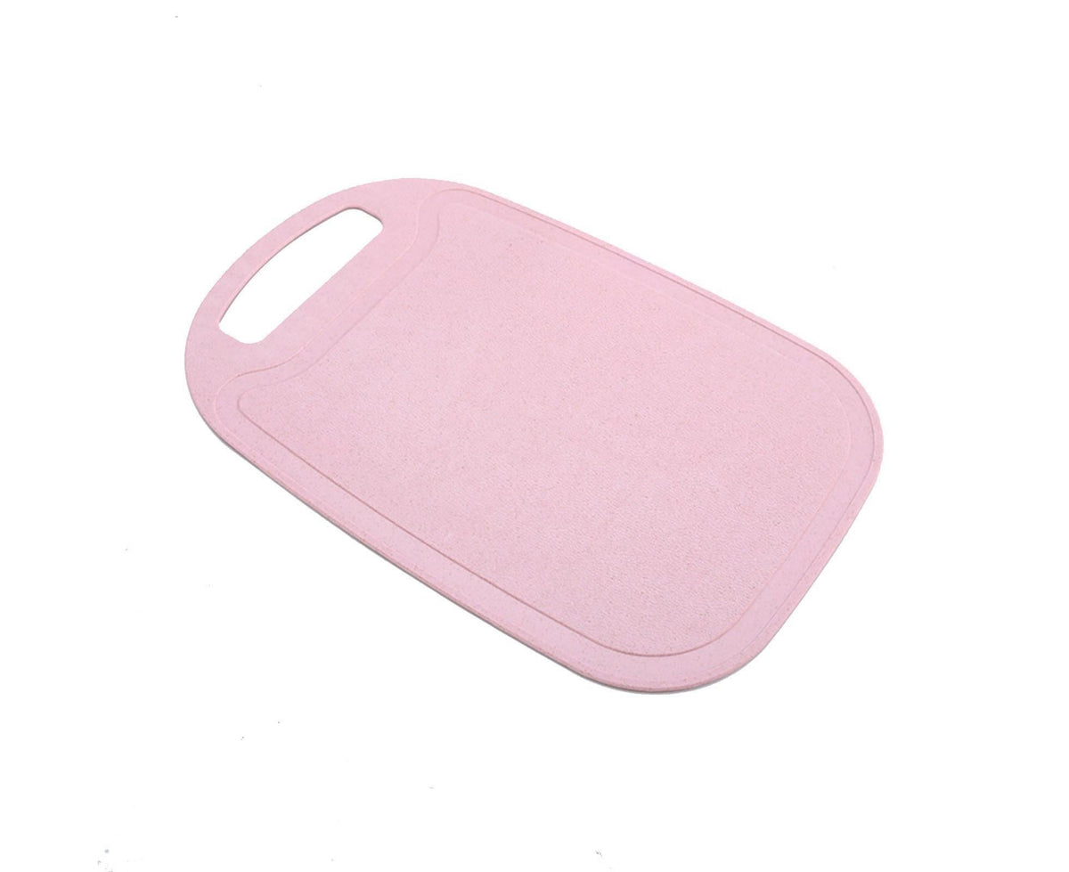 Chopping Block Food Grade Non-Slip 4 Colors Kitchen Cutting Board for Kitchen-Pink