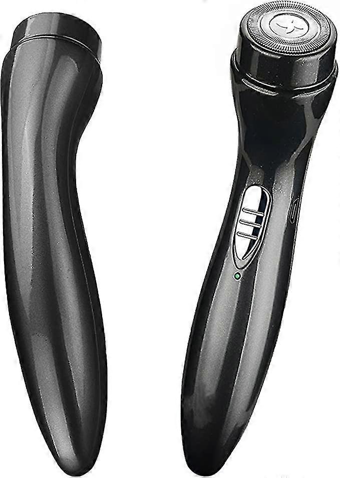 Men's Portable Electric Shaver, Mini USB Beard Razor, Wet & Dry Use, Travel Size