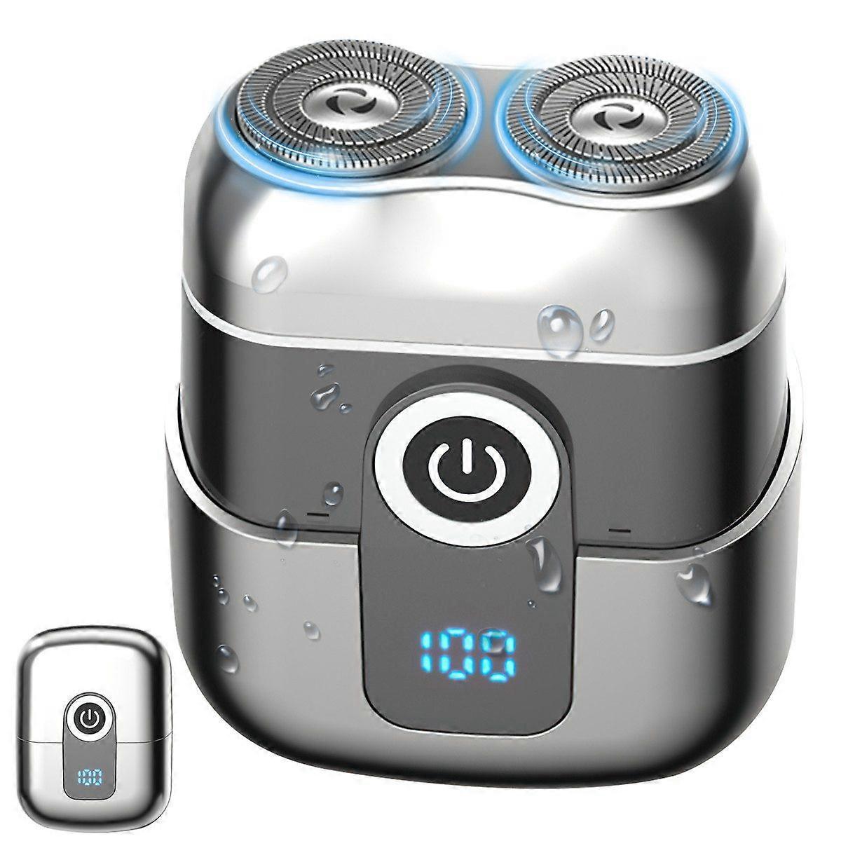 Mini Beard Shaver for Men, LED Display, Compact Series Razor
