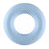 4-Pack Mesh Silicone Grip Circles, Rehab Gym Hand Strength Trainer, 50lb, Blue