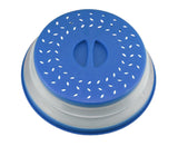 Microwave Cover TPR Microwave Splatter Guard-Blue