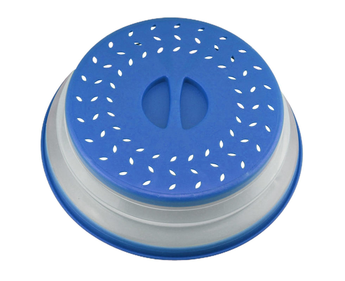 Microwave Cover TPR Microwave Splatter Guard-Blue
