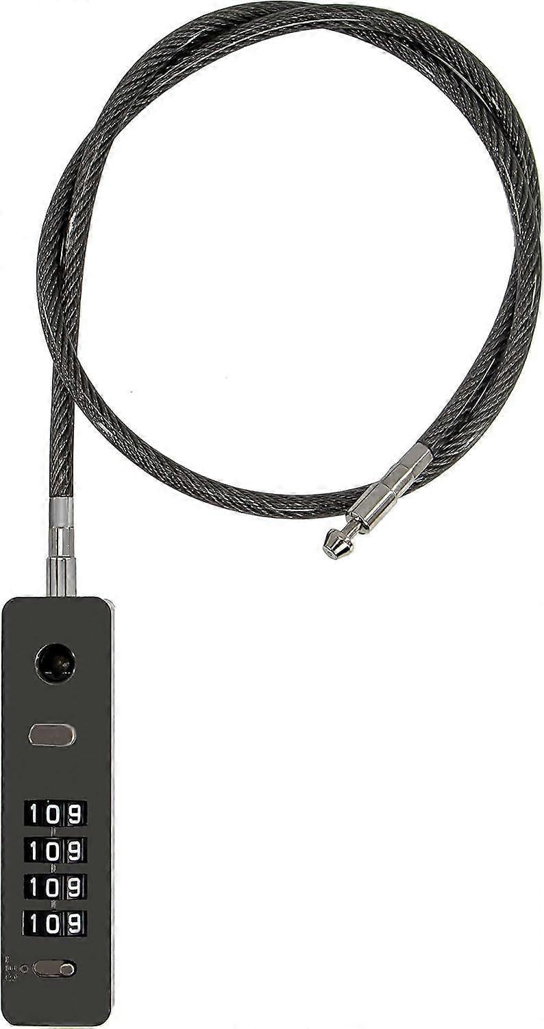 Steel Cable Combo Lock - Weatherproof Travel Luggage Security Lock