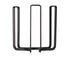 Dish Rack Practical Removable Iron Kitchen Dish Storage Rack for Kitchen-Black