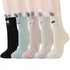 5 Pairs Fluffy Bed Socks for Women Winter Warm Cuddly Christmas Socks