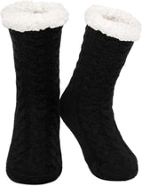 Women's Cuddly Hut Socks Soft Warm Indoor Fluffy Socks for Winter