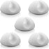 5x White Cable Clamps Cable Holders for 8mm Cables Cable Organizer Management Set