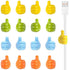 16pcs Cable Holders Thumb Gesture Hooks Desktop Wire Organizer Clips