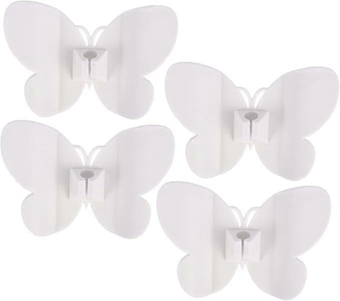 4pcs USB Cable Winder Clips Desk Cord Organizer Butterfly Wire Holder for Appliance