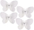 4pcs USB Cable Winder Clips Desk Cord Organizer Butterfly Wire Holder for Appliance