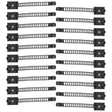 20pcs Adjustable Cable Clips with Adhesive Wire Fixing Holder Set for Home Office