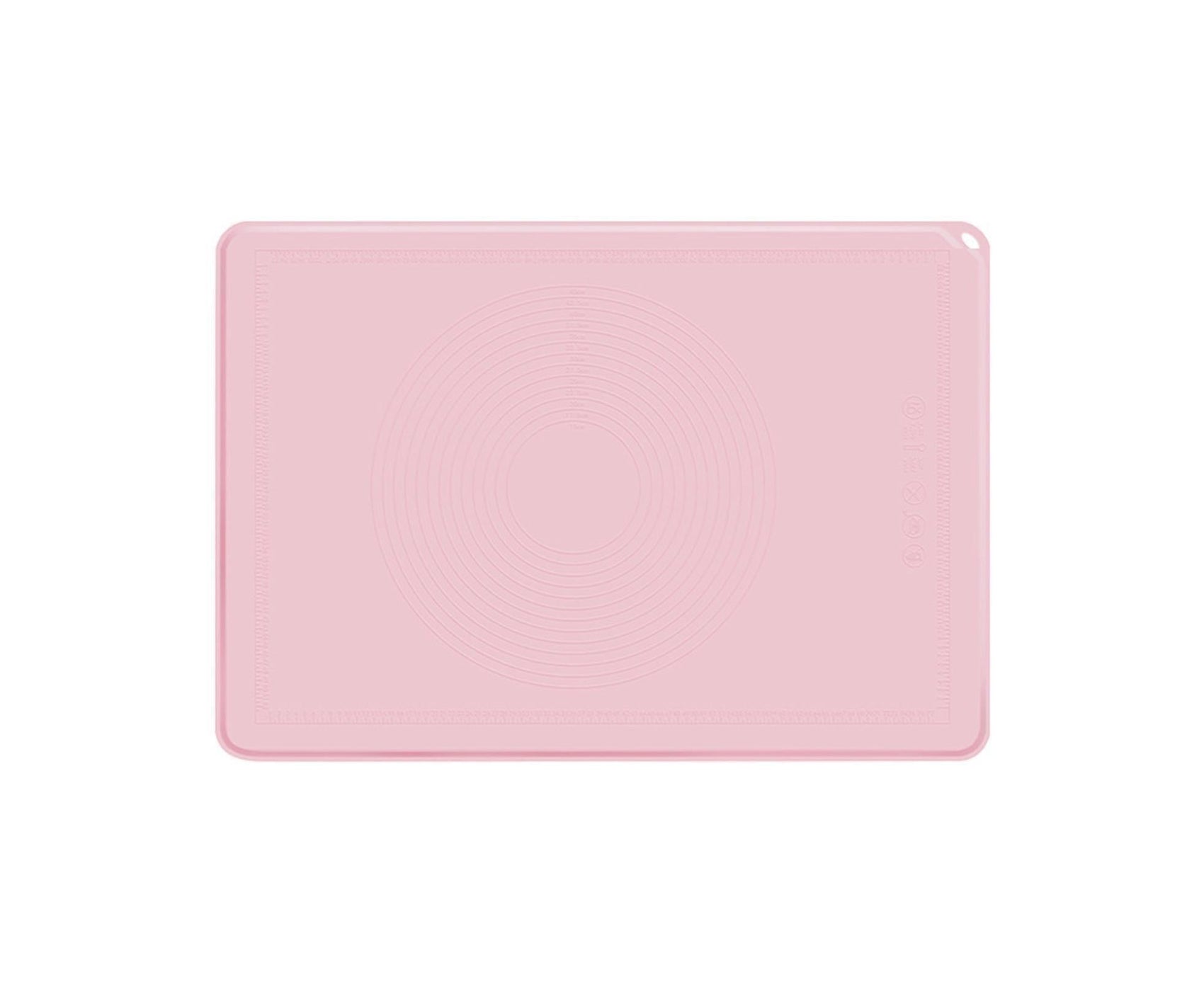 Pastry Mat Silica Gel Dough Rolling Mat-Pink S
