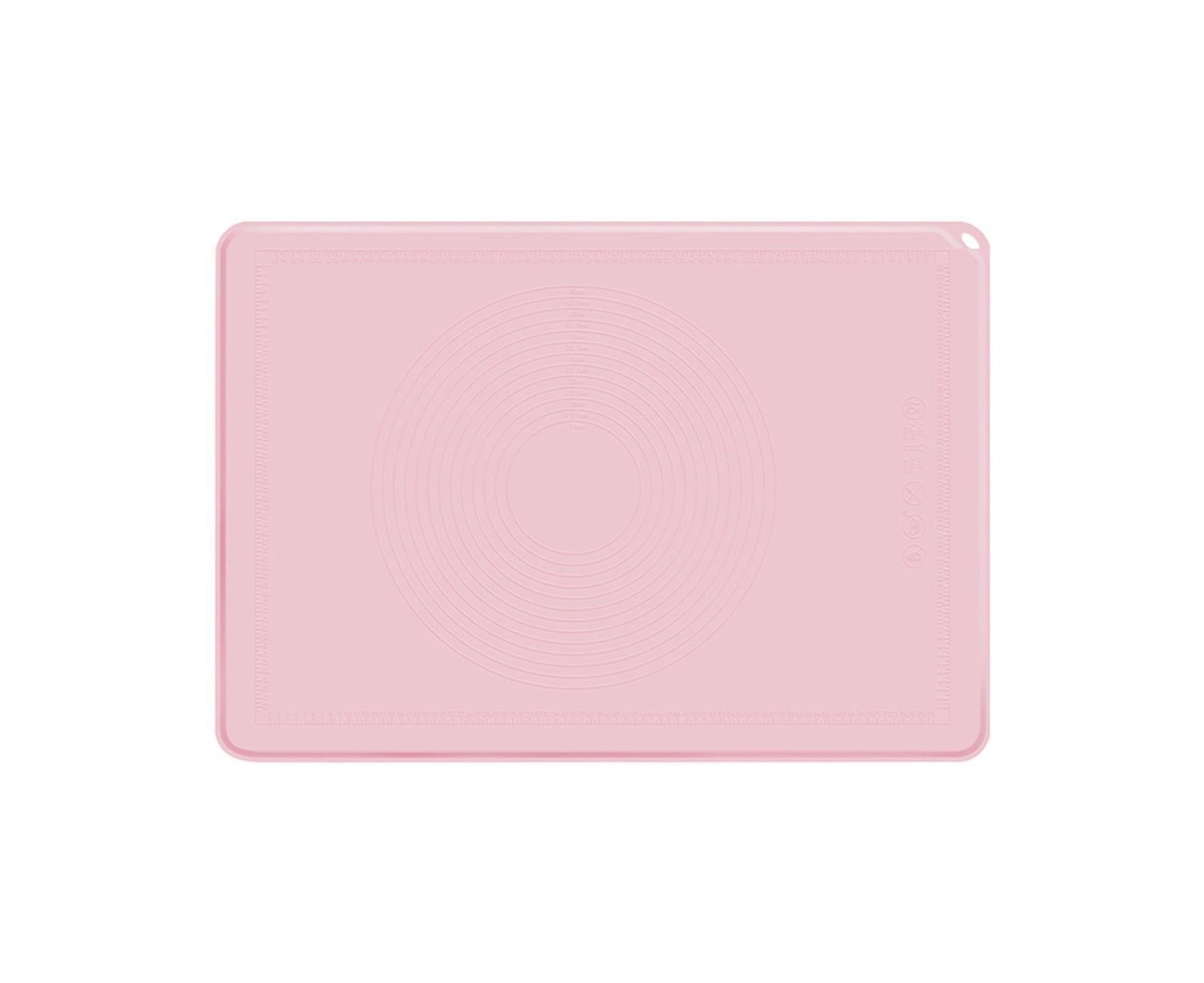 Pastry Mat Silica Gel Dough Rolling Mat-Pink S