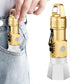 Camping Flashlight Small Waterproof LED Torch with Hook USB Rechargeable