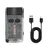 Rotatable LED Flashlight IP65 Waterproof Rechargeable Torch for Camping Use