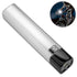 Mini USB Rechargeable Flashlight Power Bank Torch Compact Size - White