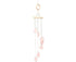 Wind Chime Wall-mounted Bright Faux Crystal Pendant-Pink