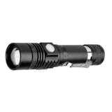 Rechargeable Flashlight Zoomable Torch for Camping and Outdoor Use - Bright LED Flashlight