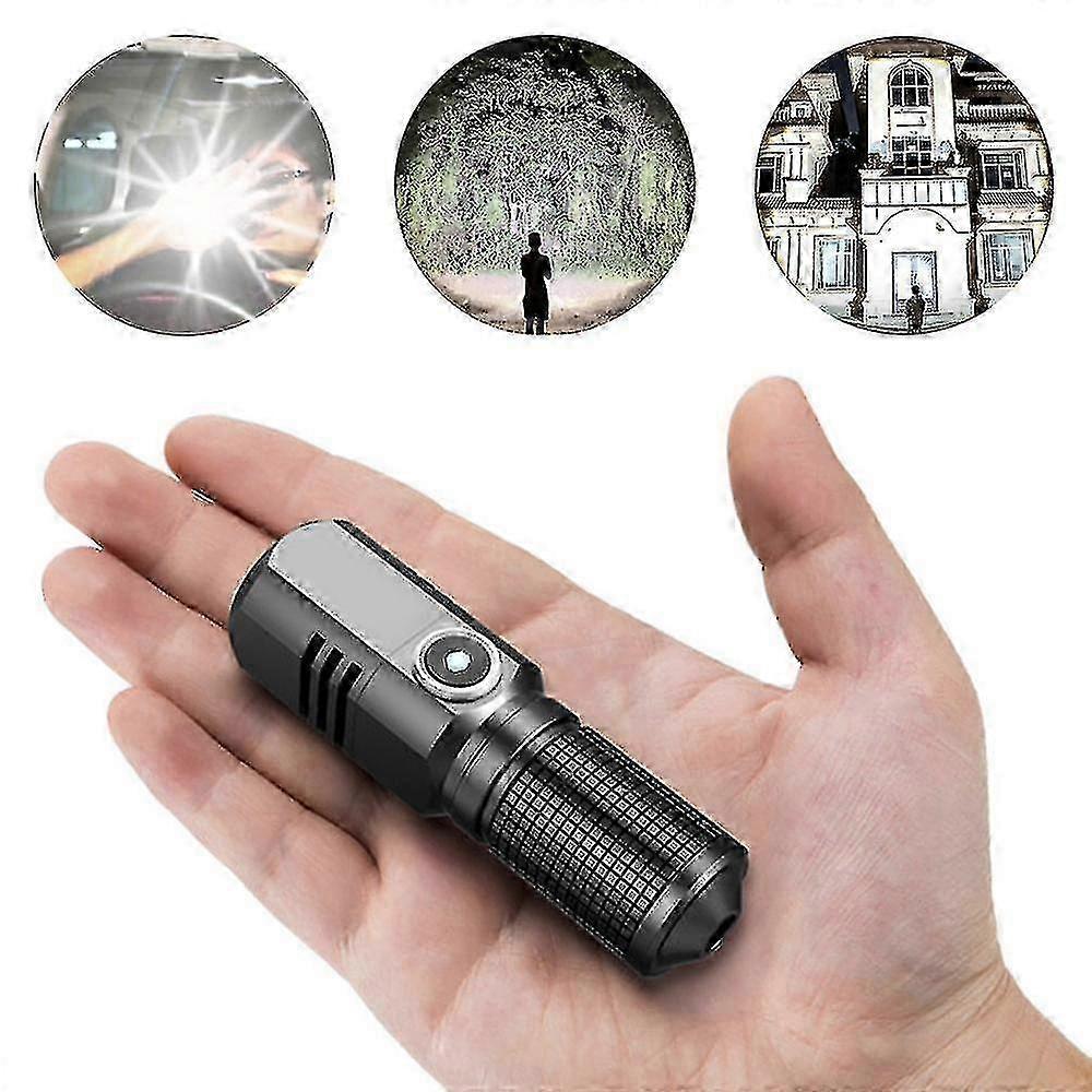 Strong Light Mini Flashlight Portable Handheld Bright LED Torch for Outdoor Use