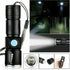 Rechargeable Aluminum LED Scuba Flashlight Waterproof Torch for Hiking & Diving