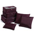 Mesh Packing Cubes for Luggage Stylish Travel Suitcase Organizer Set