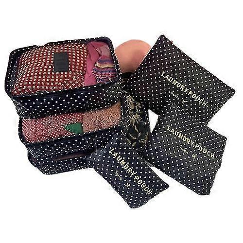 Waterproof Packing Cubes Sorting Organizer Travel Bag Set