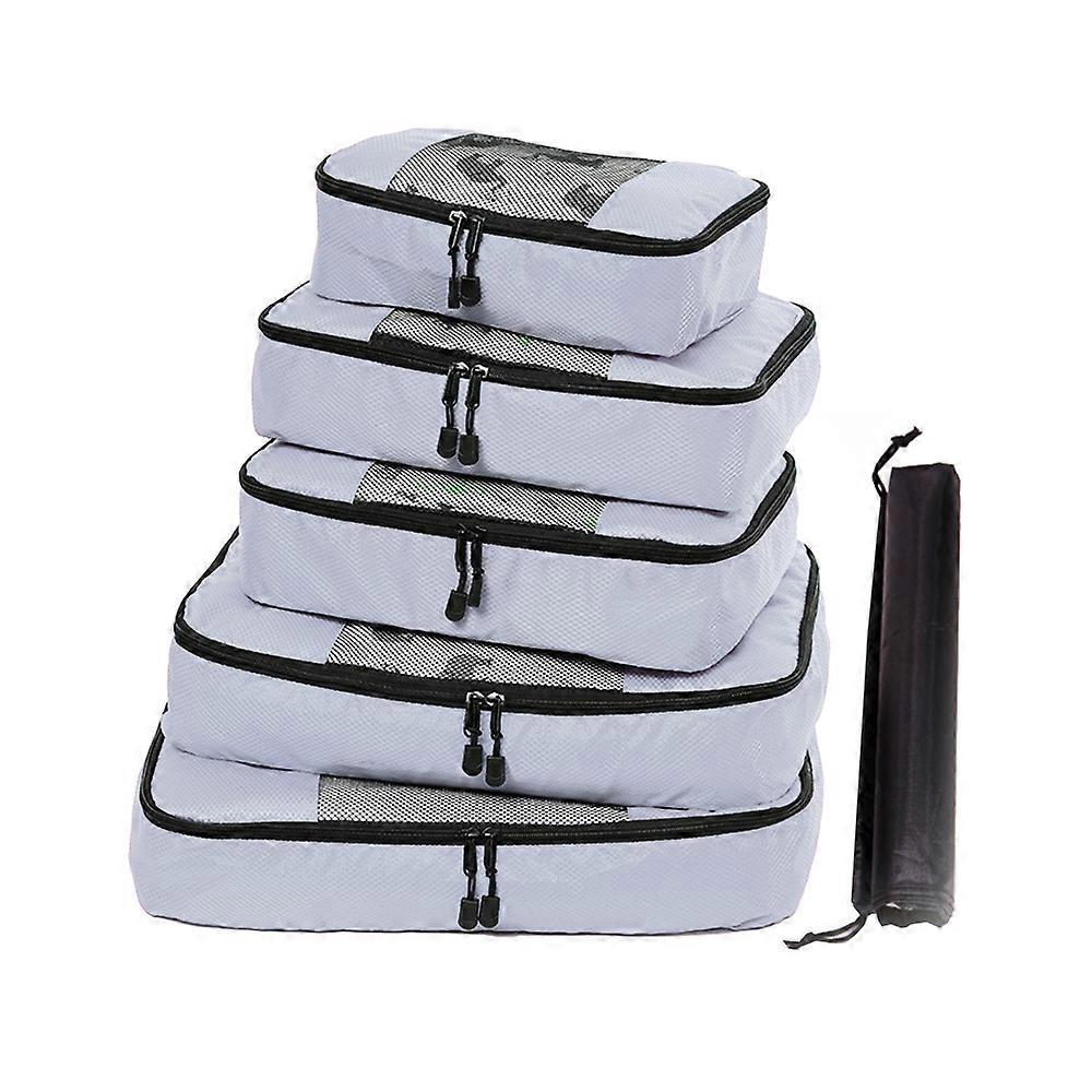 5pcs Travel Packing Cubes Luggage Organizer Set for Suitcases and Bags