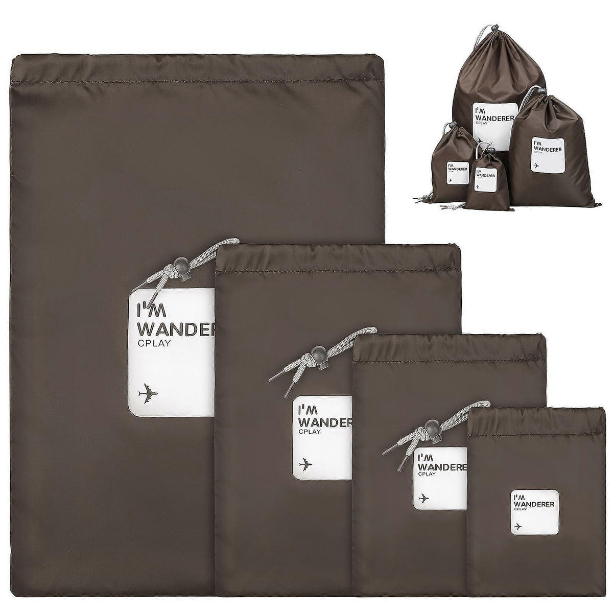 Packing Cubes Lightweight Travel Organizer Bags with Wear-Resistant Design