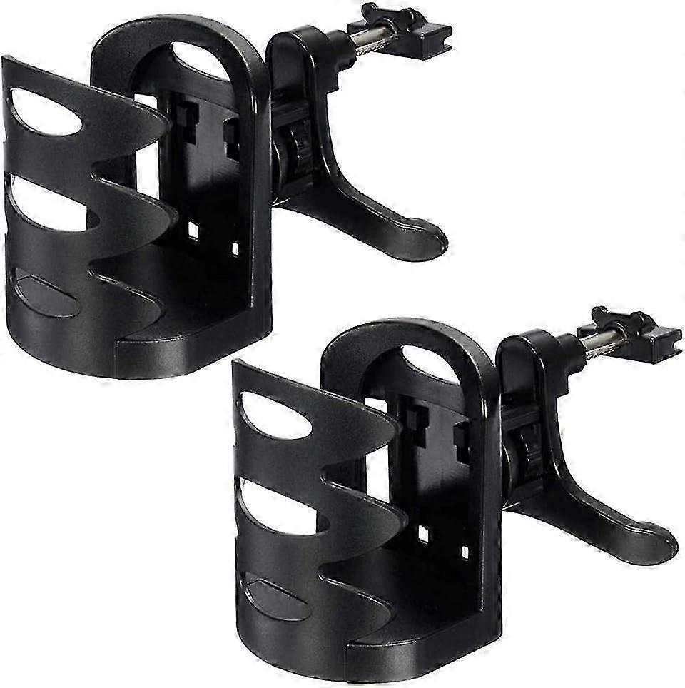 2pcs Adjustable Car Vent Cup Holders - Universal Car Drink Organizer Set