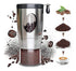 Manual Coffee Grinder - Foldable Hand Crank, Stainless Steel, Adjustable, Portable