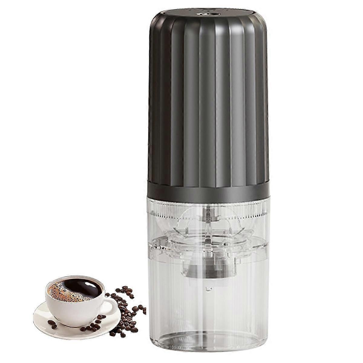 Electric Coffee Grinder - USB Rechargeable Burr Grinder, Automatic Coffee Bean Mill