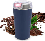 200W Electric Coffee Grinder - Stainless Steel Blades, Overheat Protection, Portable Mill