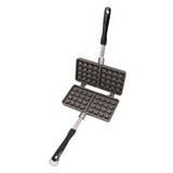 Manual Waffle Maker - Double Nonstick Aluminum Alloy Waffle Mold for Hash Browns, Pancakes