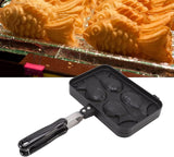 Taiyaki Fish Waffle Maker - Aluminum Nonstick Cake Waffle Pan for Japanese-Style Desserts