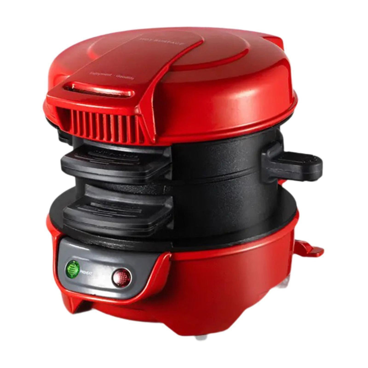 Mini Sandwich & Waffle Maker - Easy to Clean Plates, Also for Burgers and Breakfast Cakes